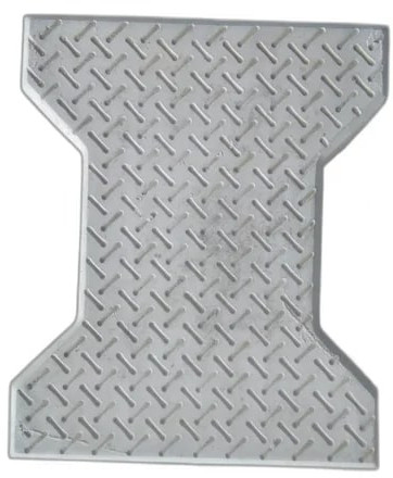 Grey I Shape Cement Paver Block For Flooring