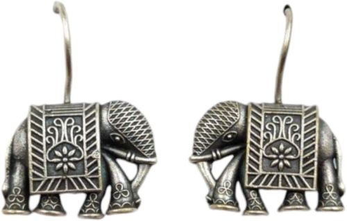 RaaSya Brass Silver Earrings, Packaging Type : Plastic Packet, Plastic Box