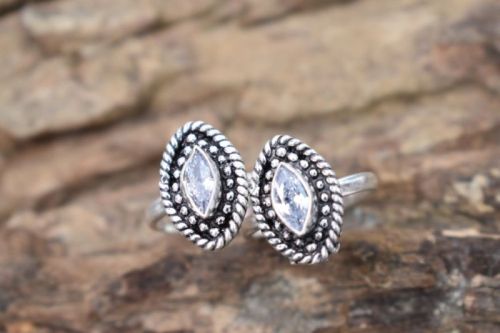 Polished Fancy Silver Toe Rings, Gender : Female