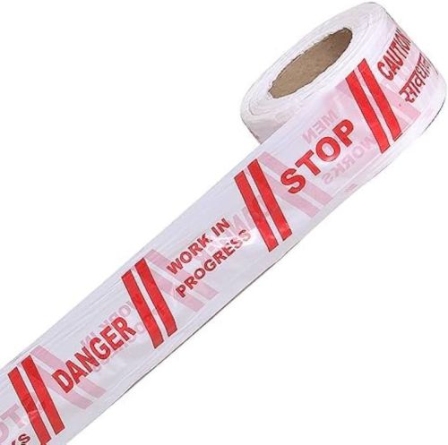 White Barrication Tape For Safety