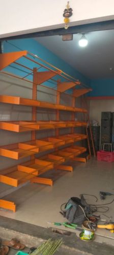 Vegetable Rack With Mirror For Commercial, Malls, Supermarket