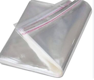 Palak Packaging Plain CPP/BOPP BOPP Poly Bags For Garment