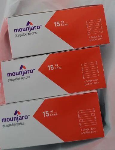 Mounjaro Tirzepatide Injection 15 mg boxes, Color : white