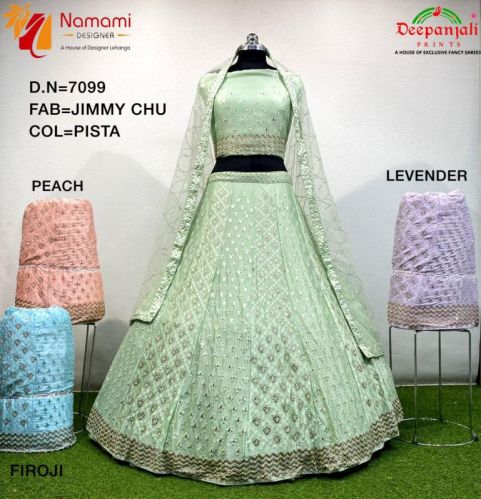 Jimmy Chu Pista Lehenga Choli