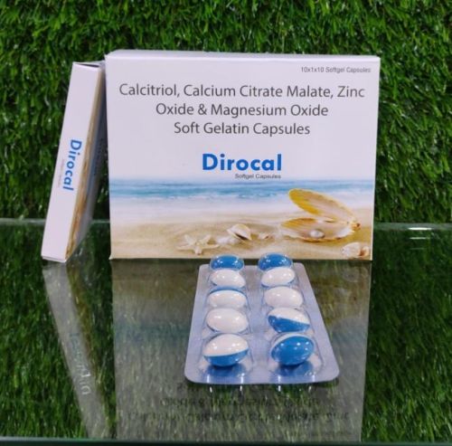 Dirocal Softgel Capsules For Hospital, Clinical