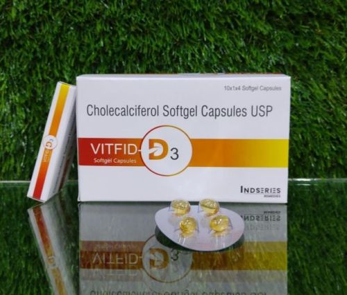 Vitfid-D3 Softgel Capsules, Prescription : Prescription