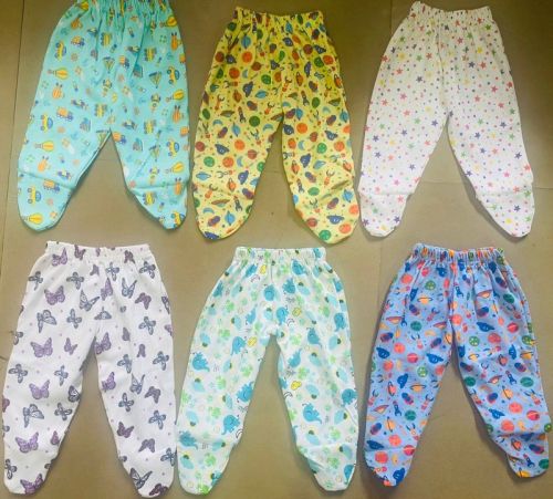 Precious One Printed Interlock Fabric Baby Bootie Pant, Specialities : Skin Friendly