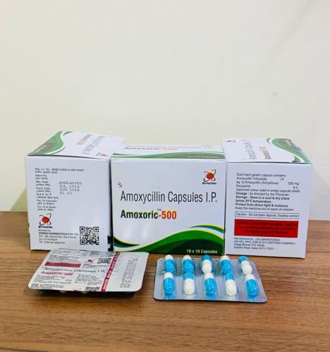 AMOXORIC-500 CAP, Certification : WHO