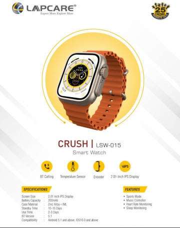 Metal Smart Watch, Display Type : Digital