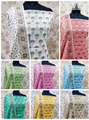 Weaving Punjabi PV Cotton Suit, Suit Length : 6.5 Meter