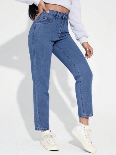 YNF Plain DENIM Ladies Faded Jeans, Waist Size : SIZE:-26-28-30-32-34