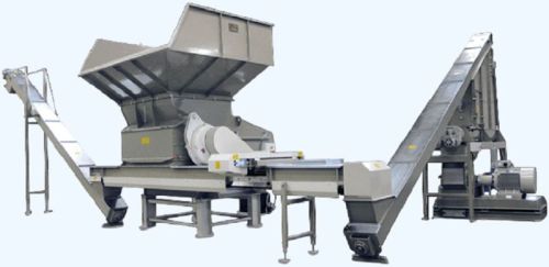 SHREDALL 500 KG Industrial Waste Shredding System, Automation Grade : Automatic