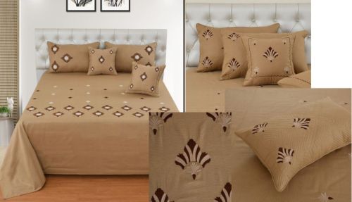 Polyester Embroidered Bed Cover For Hotel, Home