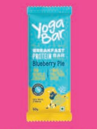 Blueberry Pie Protein Bar For Antioxidants, Omega-3, Prebiotic Fibre