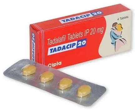 Tadacip 20mg Tablets, Packaging Type : Box