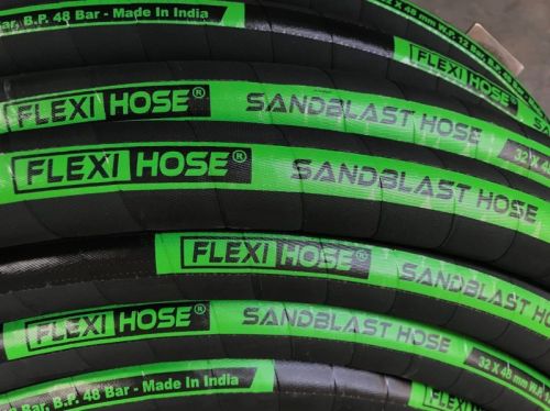 Coated Nitrile Rubber Sandblast Hose For Industrial Use