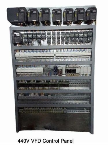 Mild Steel 440V VFD Control Panel, Phase : Three Phase