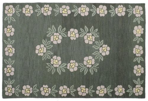 Printed Woolen Carpet, Shape : Rectangular