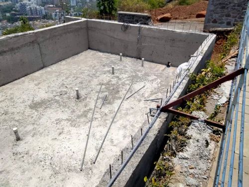 Concrete Swimming Pool, Color : Grey