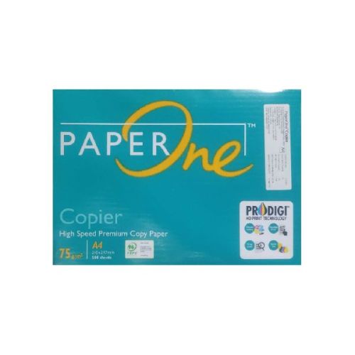 Paperone A4 75 GSM Copy Paper, Packaging Type : Packet