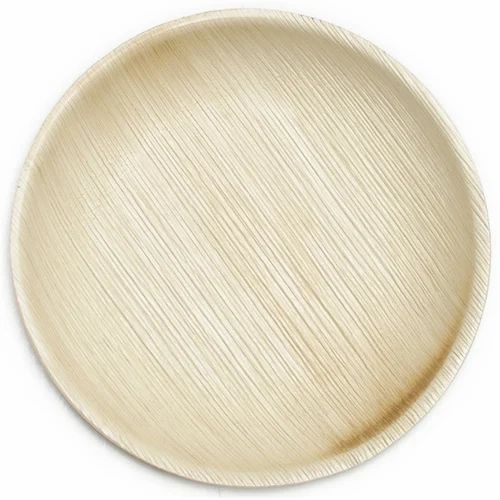 10 Inch Round Areca Leaf Plate For Serving Food