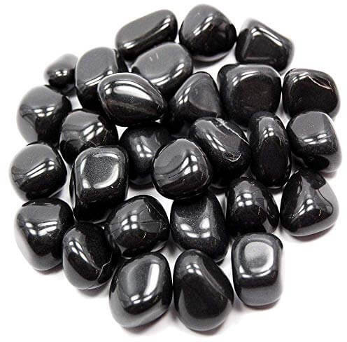 Polished Black Tourmaline Stone For Healing Energy