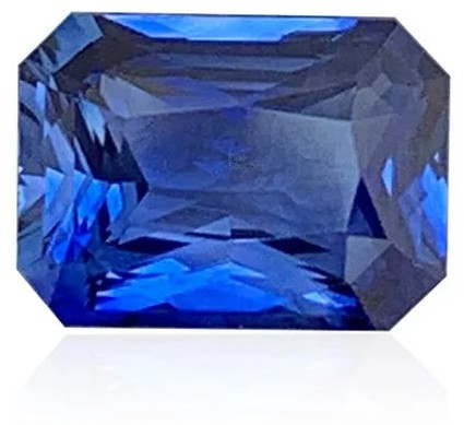 Polished Blue Sapphire Gemstone, Shape : Diamond Shape