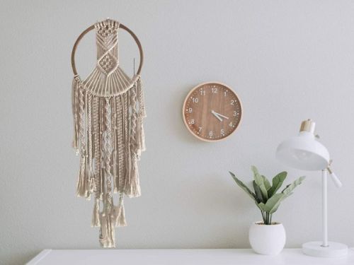 Cotton Macrame Handmade Dream Catcher For Home Decor