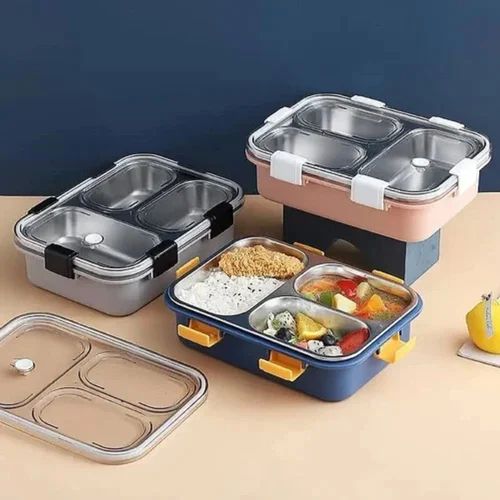 Stainless Steel Lunch Box For Packing Food