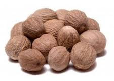 Raw Organic Whole Nutmeg For Cooking