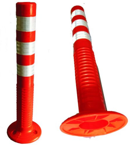 Plastic Spring Post, Color : Bright Orange