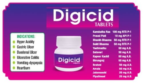 Digicid Tablets For Human Consumption