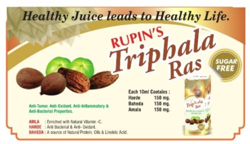 Rupin Triphalaras Syrup For Human Consumption