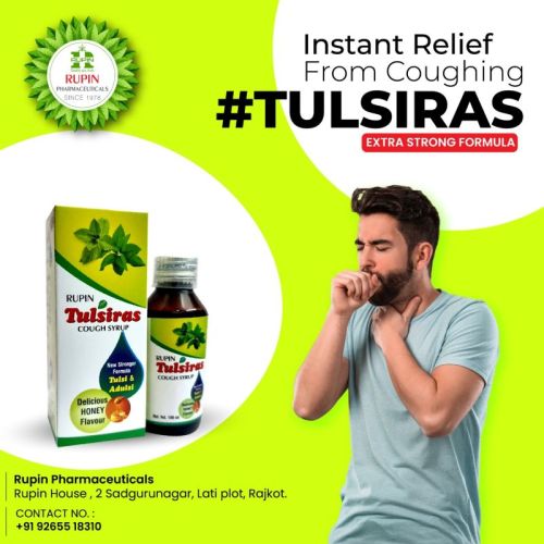 Tulsiras Syrup With Honey For Human Consumption