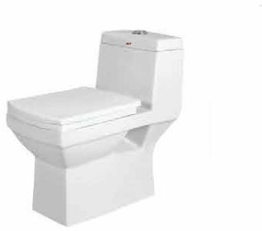 Ceramic Nice-1202 One Piece Closet For Toilet Use