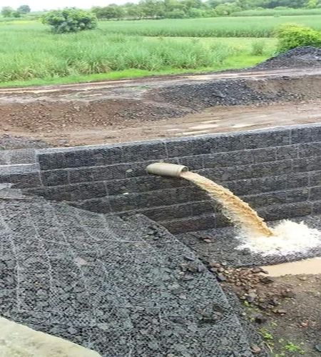 Concrete Gabion Retaining Wall For Construction