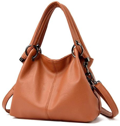 Plain Leather Bucket Bags, Gender : Women