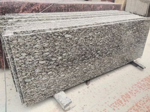 Moon White Granite Slab For Vases, Vanity Tops, Treads, Steps, Staircases, Staircases 