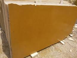 Rough-Rubbing Jaisalmer Yellow Sandstone Slab For Flooring, Paving, Tabletops, Gardens, Landscaping