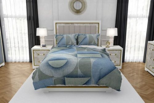 9002 Delta Weave Pure Cotton Bedsheet With 2 Pillow Cover