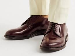 Leather Mens Formal Shoes, Color : Brown