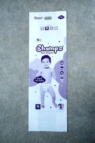 Customized Printed Baby Diaper Packaging Pouch, Packaging Type : Carton Box