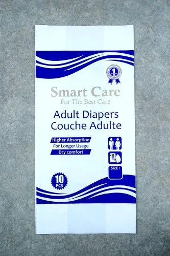Polypropylene Printed Adult Diaper Packaging Pouch, Packaging Type : Carton Box