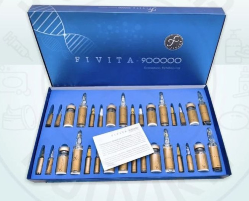 Fivita 900000 - Skin Lightening Injections, Packaging Size : Box