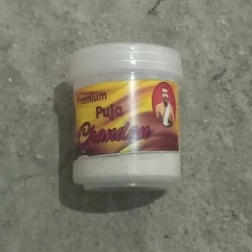 Premium Pooja Chandan Tilak, Packaging Type : Plastic Container