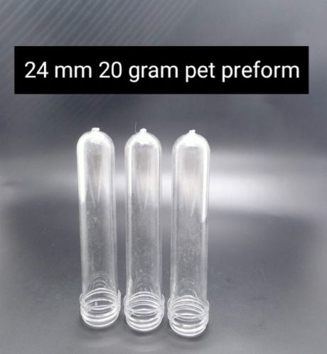 24 Mm 20 Gm PET Preforms For Packaging