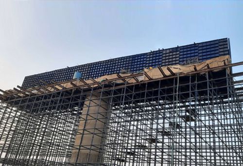 Mild Steel Pier Cap Formwork Shutter For Construction