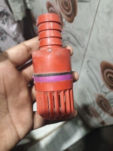 Shalin PVC Foot Valve, Color : Red Blue for Water Fitting