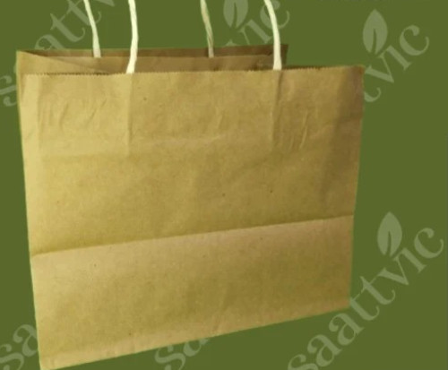 Plain Paper Carry Bag For Courier