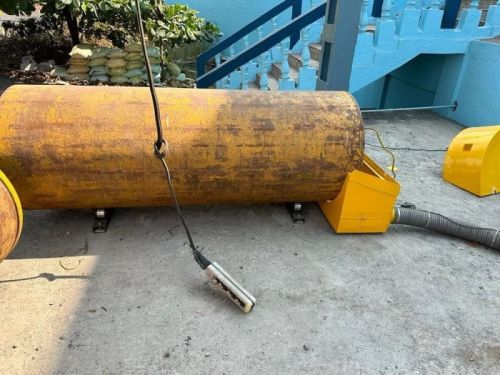 900 Kg Liquid Chlorine Tonner, Color : Yellow